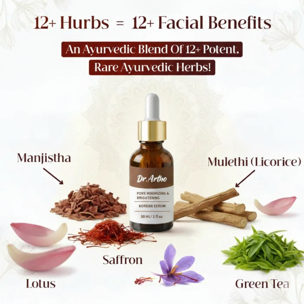 Dr. Artho Korean Glass Skin Brightening serum - 50ml