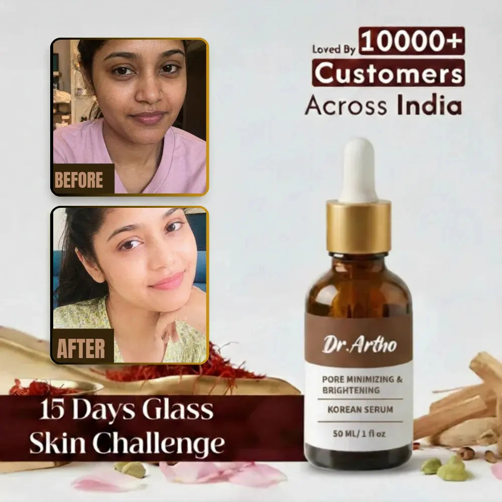 Dr. Artho Korean Glass Skin Brightening serum - 50ml